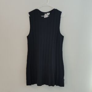 J. Crew Women's Size XXL Black Sleeveless Mini Dress NWT